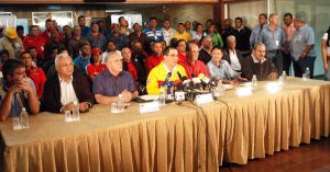 El vicepresidente Jorge Arreaza aseguró que las empresas básicas estaban “prácticamente en la carraplana” cuando llegó Chávez al poder