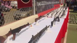 Entrega de armas ilegales a la Dirección de Armas y Explosivos / Saúl Rondón